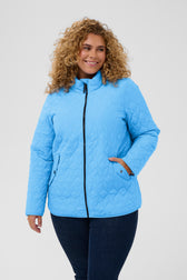 Kaffe Curve Leina Jacket in Blue