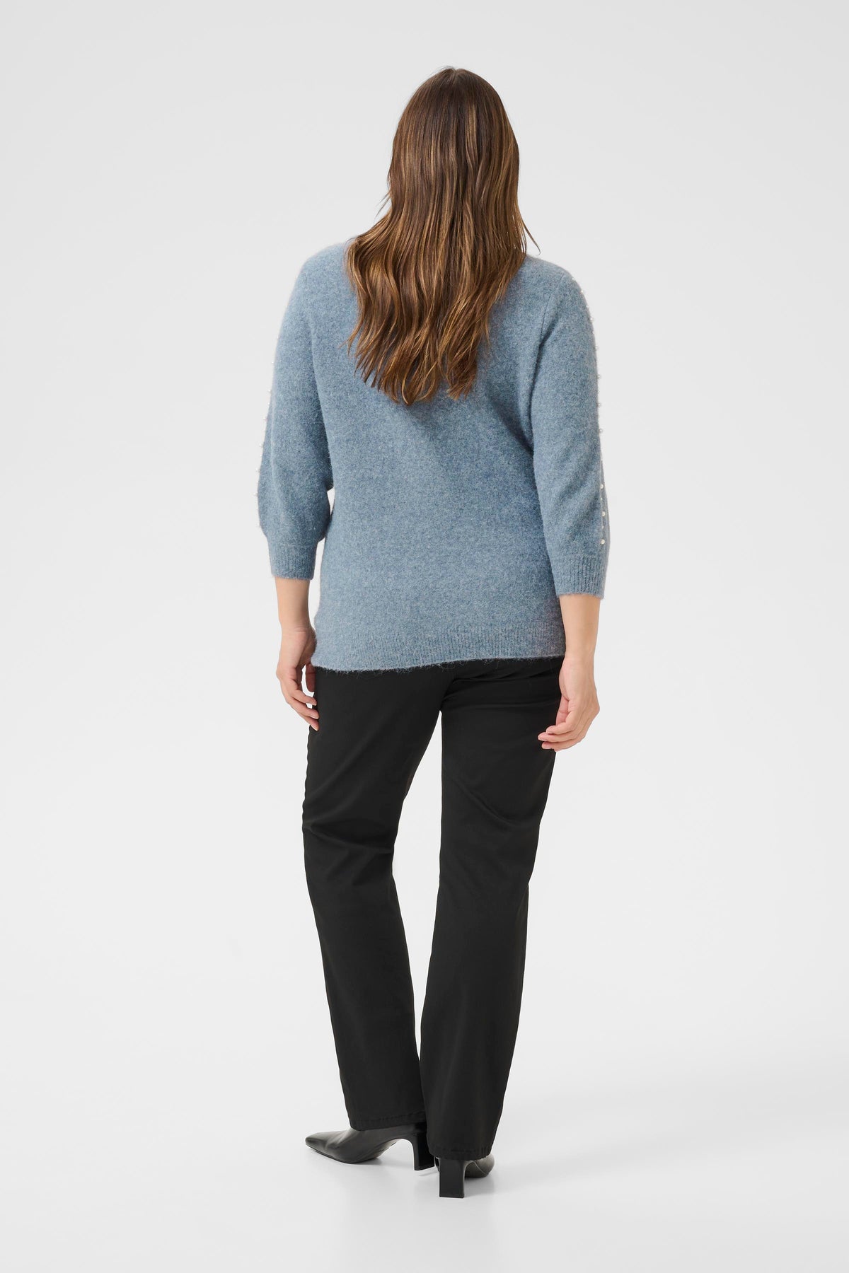 Kaffe Curve Letty Jumper in Blue