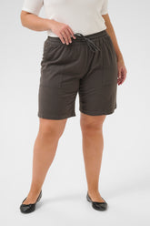 Kaffe Curve Liah Shorts in Charcoal
