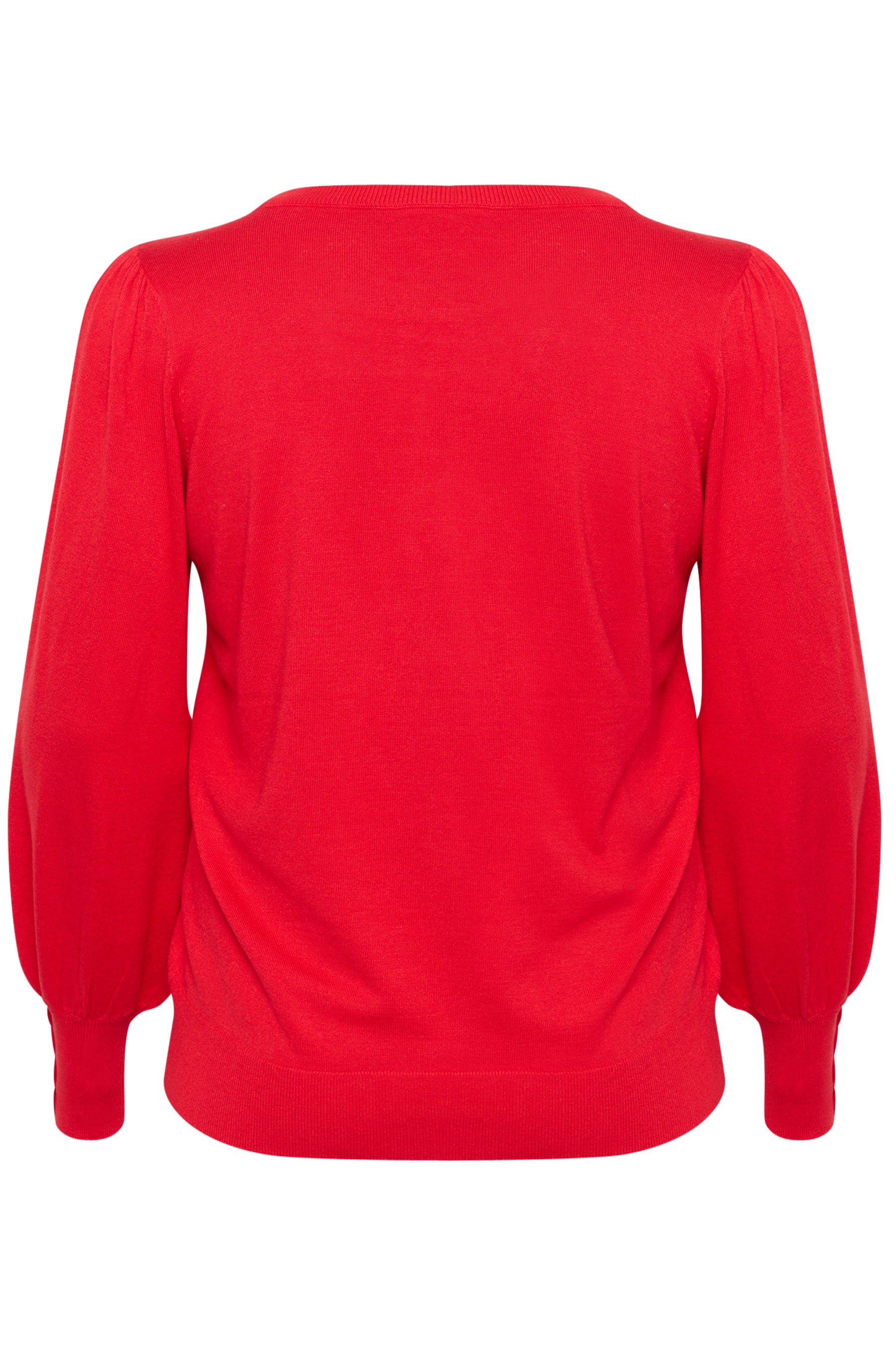 Kaffe Curve Lizzy Knit Jumper in Red