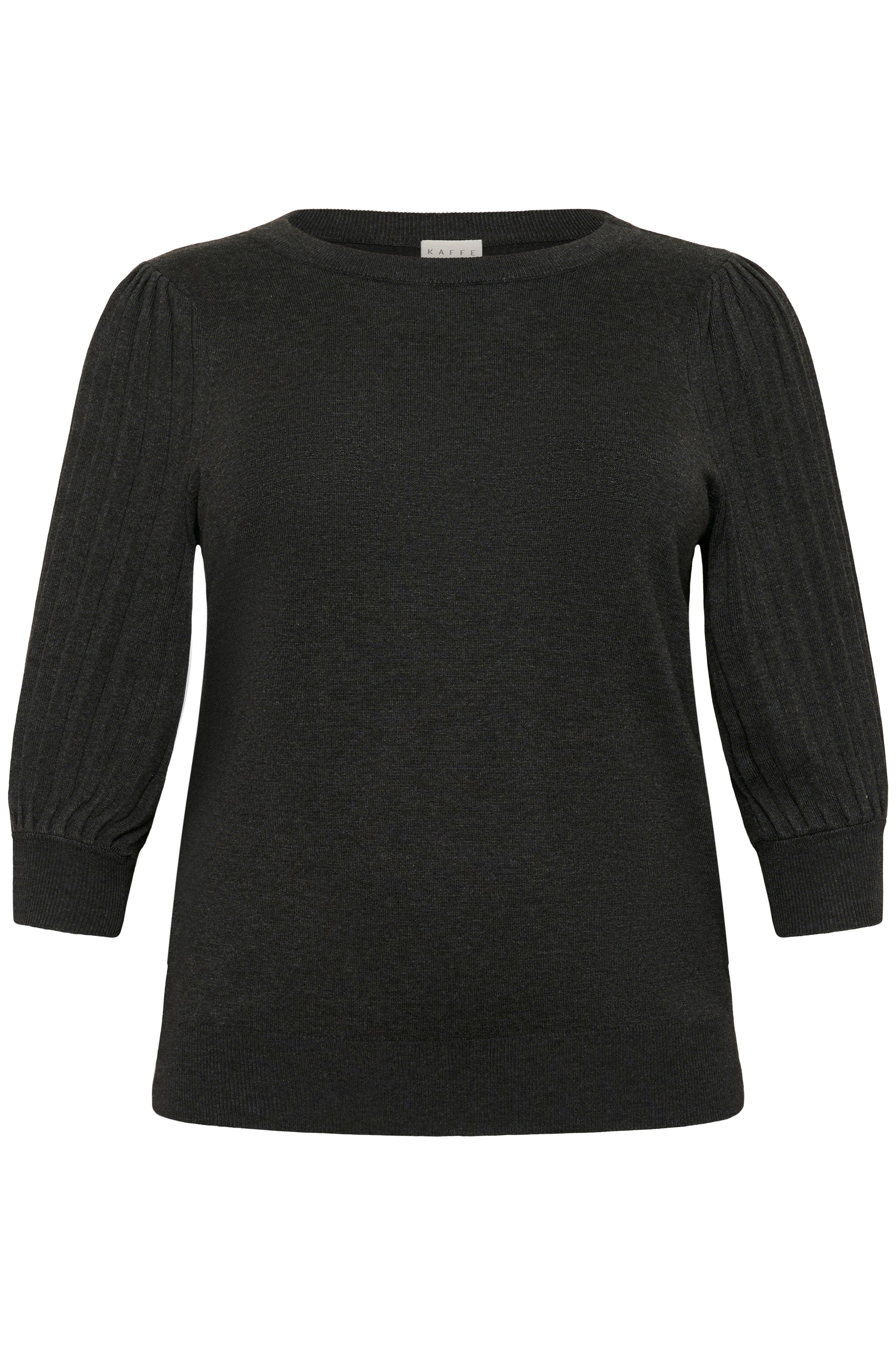 Kaffe Curve Loni Knit in Dark Grey