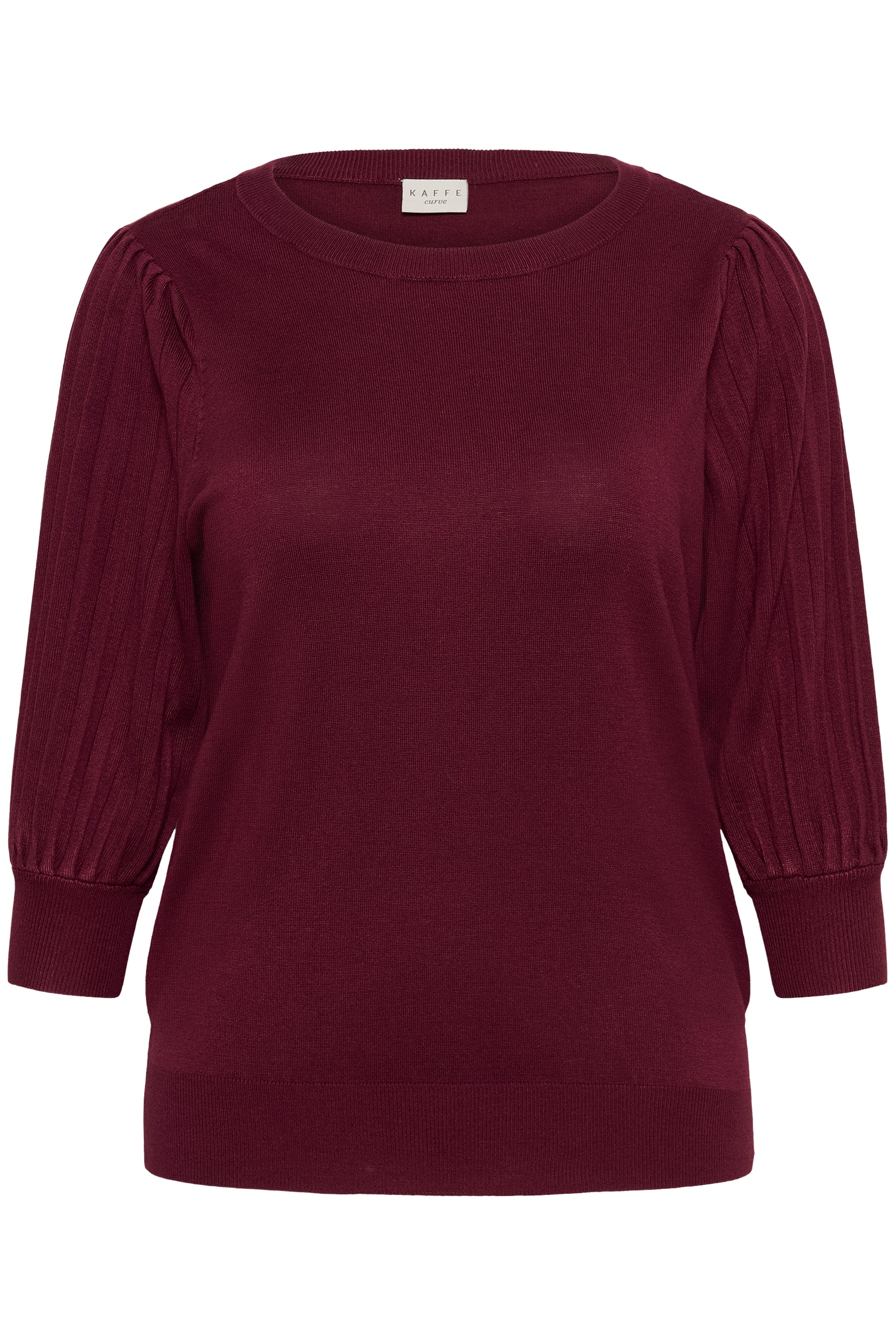 Kaffe Curve Loni Knit in Wine