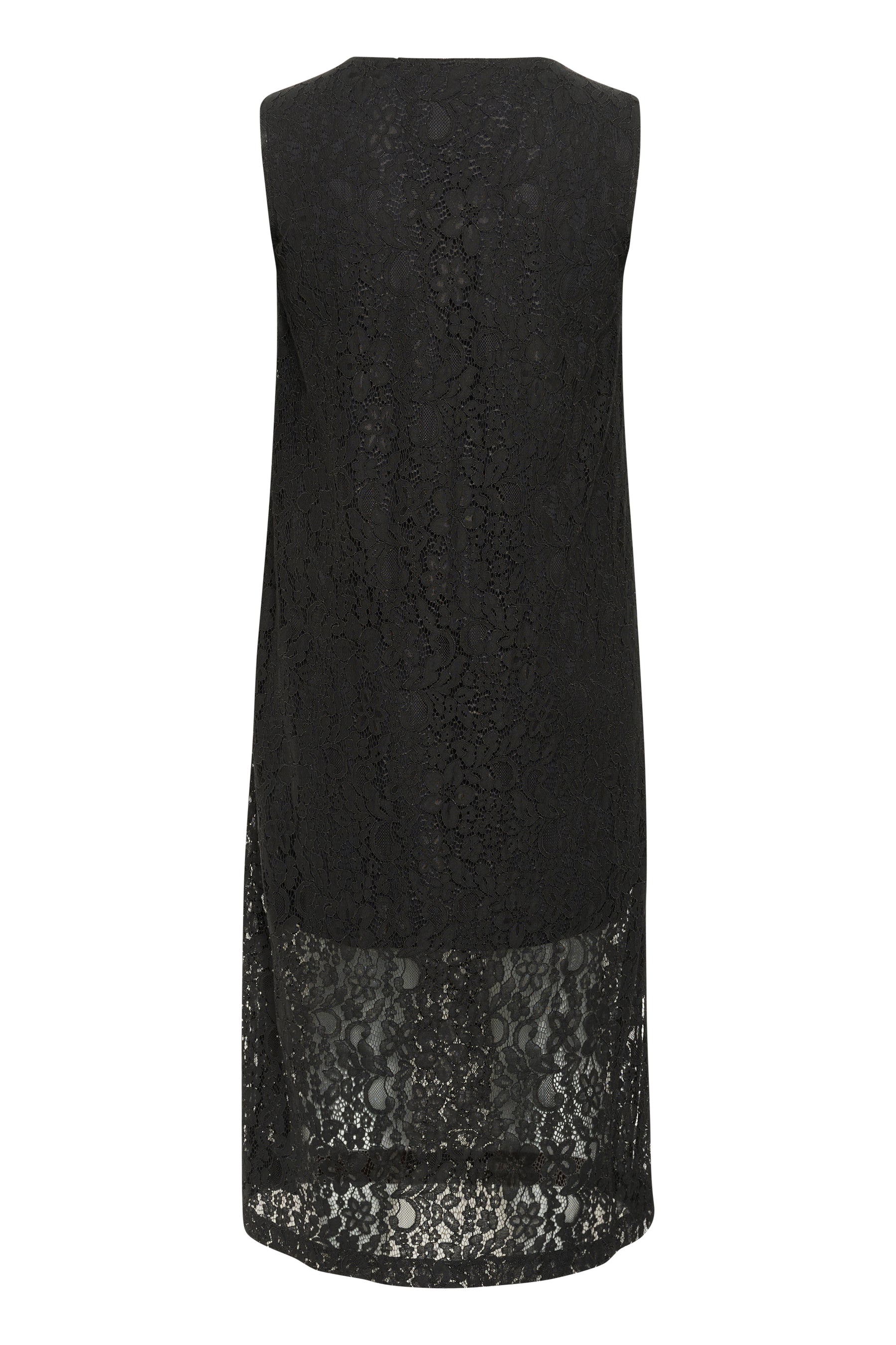 Kaffe Curve Lorani Lace Dress in Black
