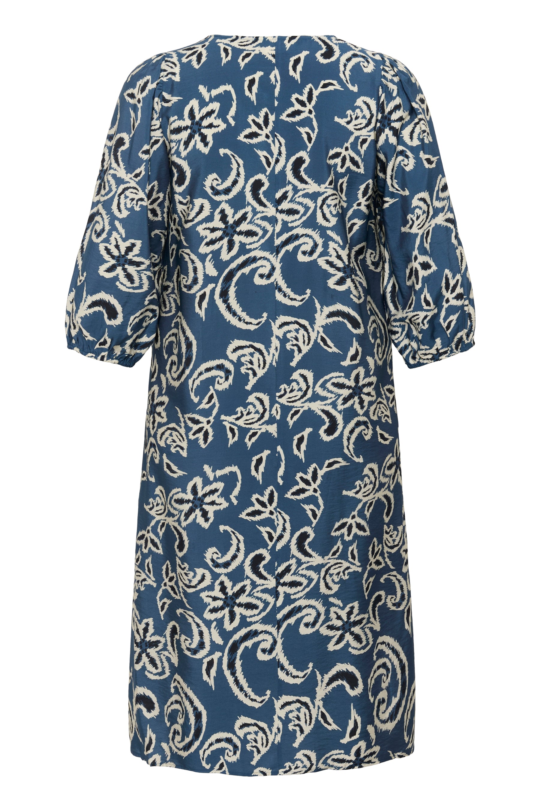 Kaffe Curve Mahlia Dress in Blue