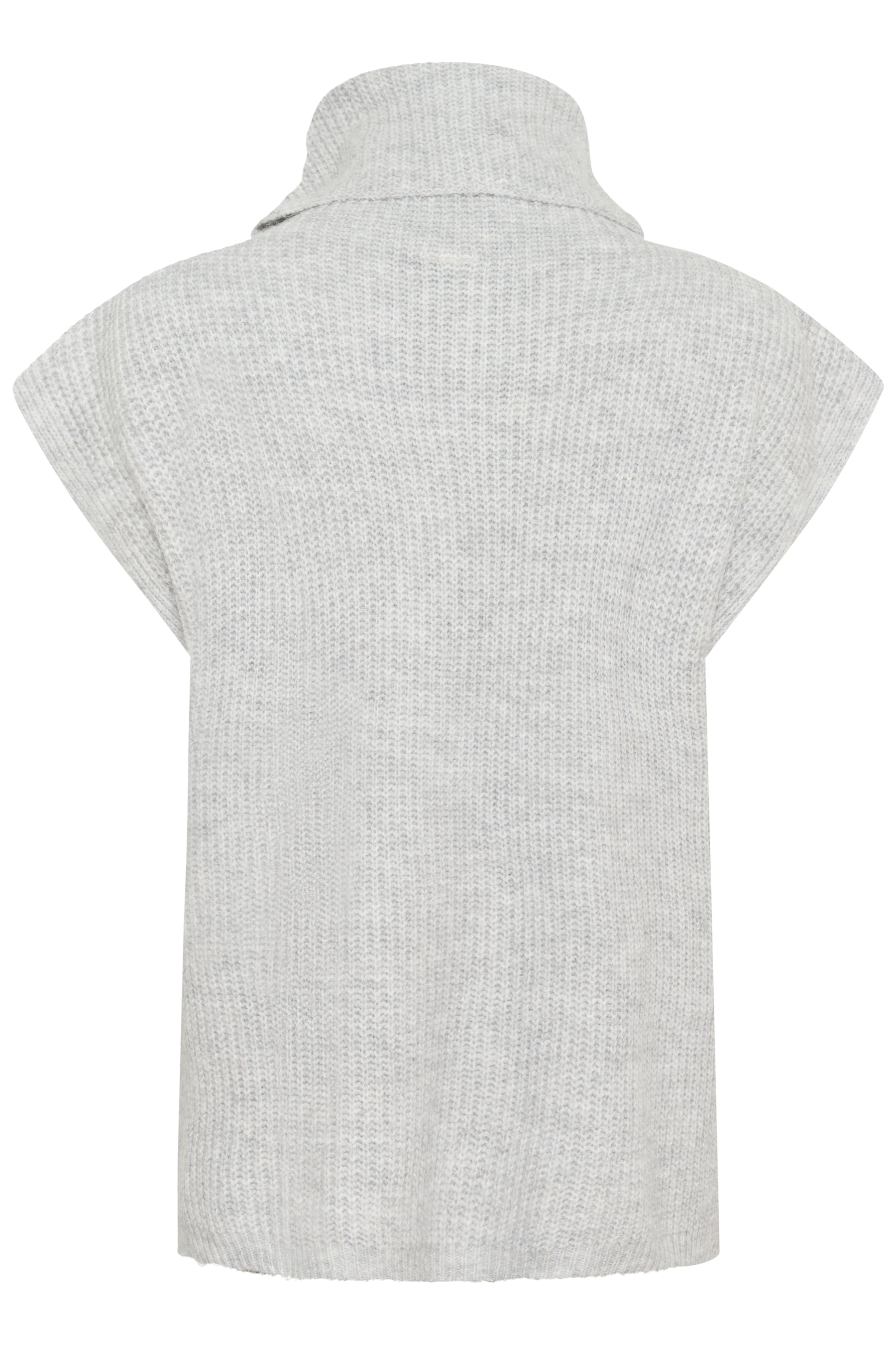 Kaffe Curve Mala Poncho in Grey