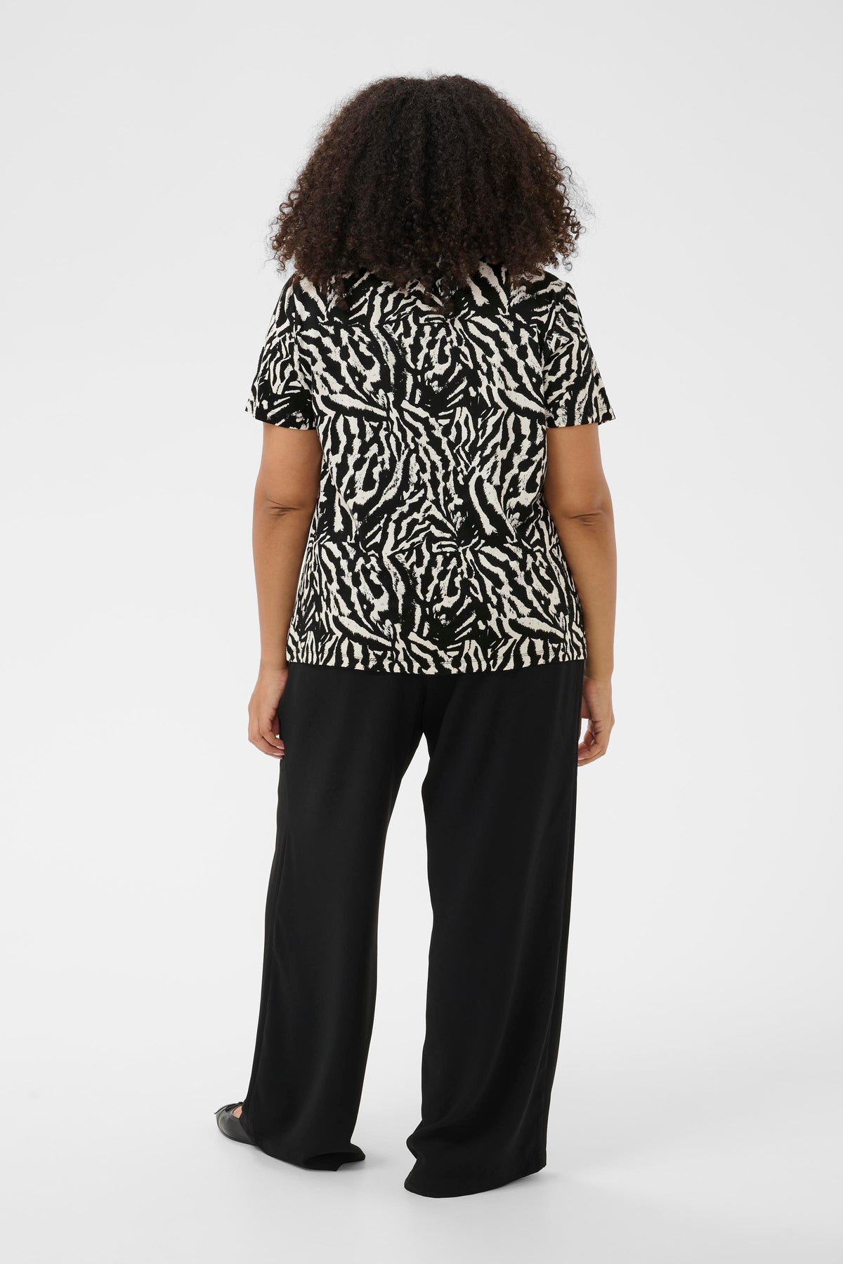 Kaffe Curve Mella Blouse in Black