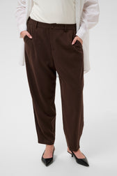 Kaffe Curve Merla Trousers in Brown
