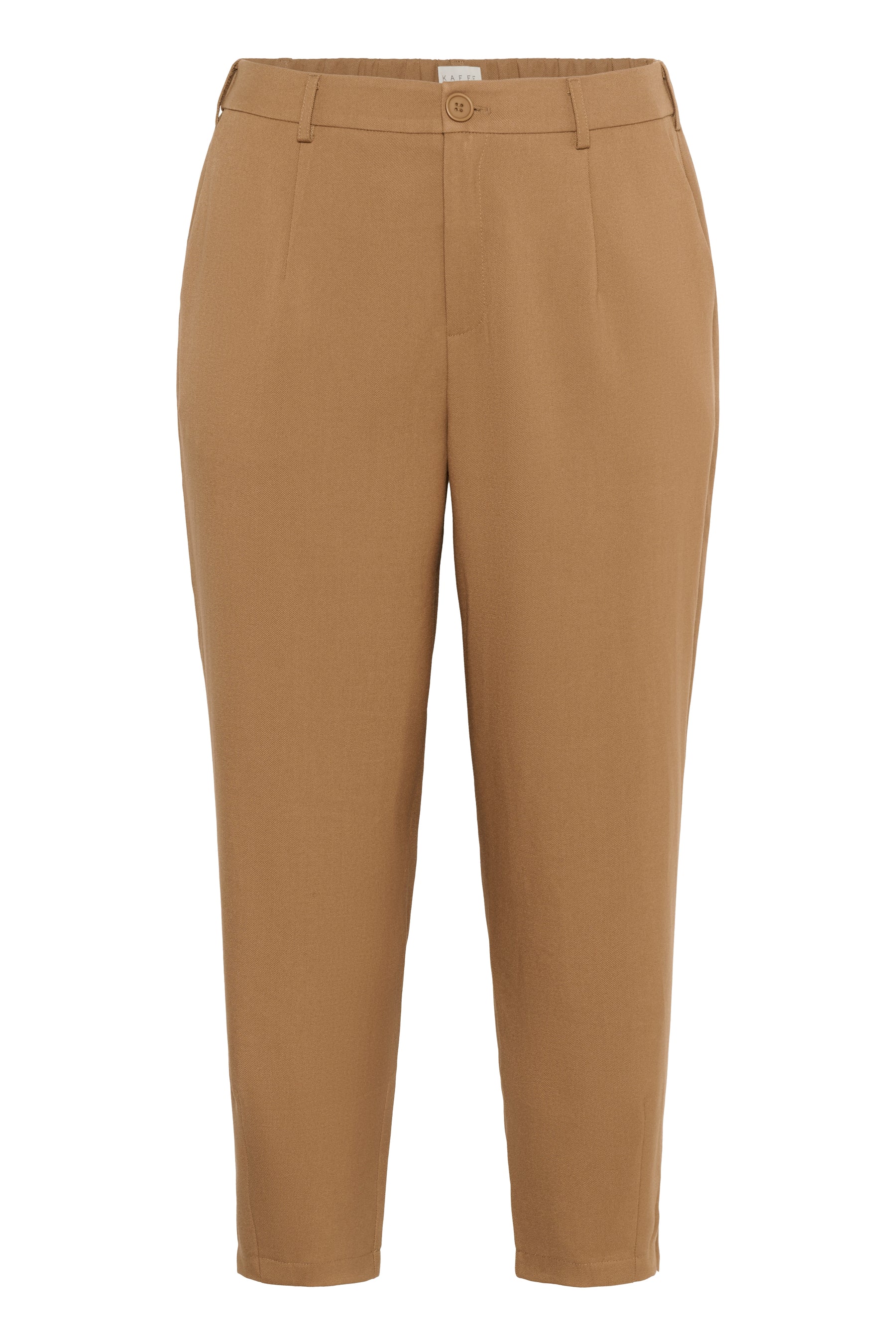 Kaffe Curve Merla Trousers in Tan