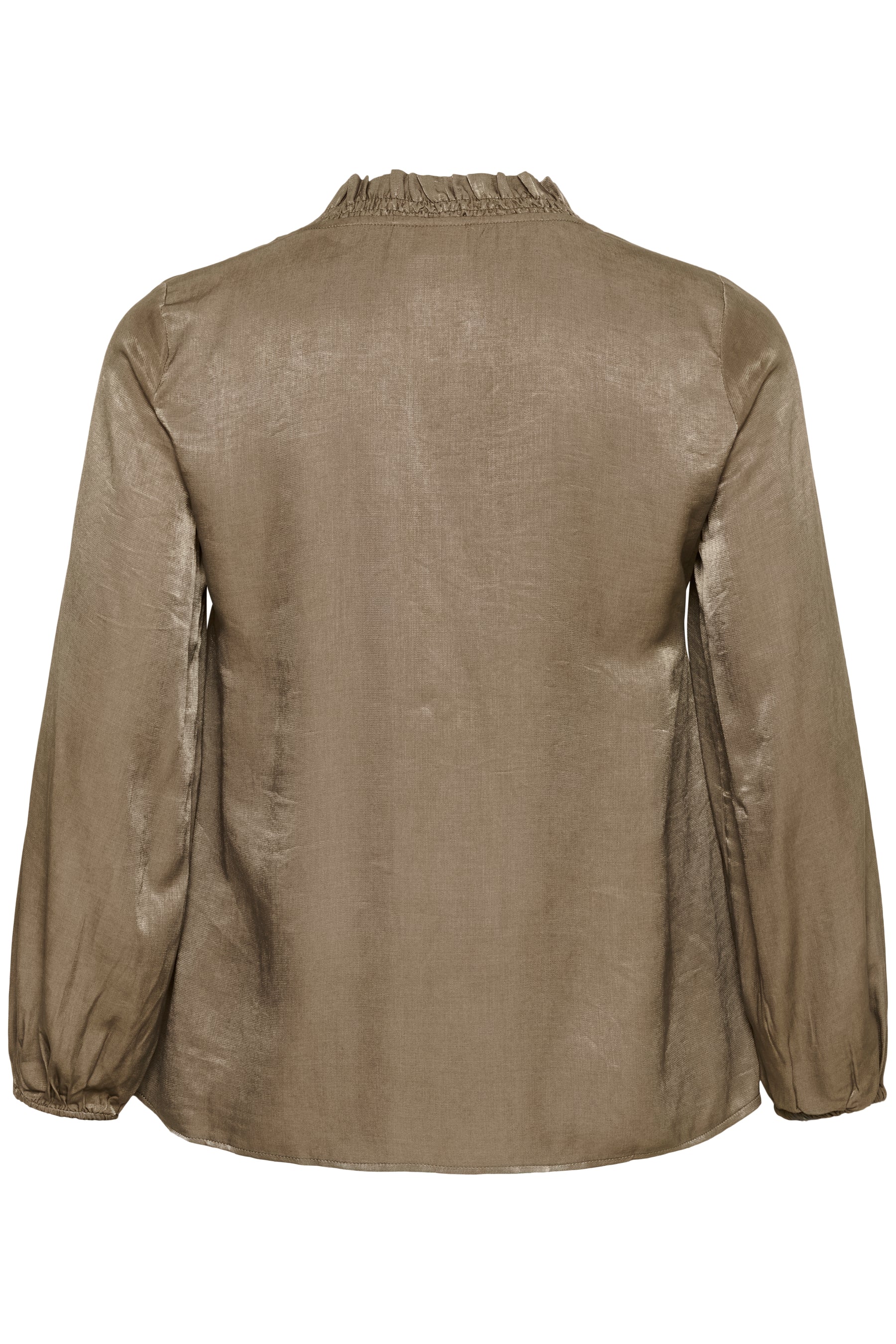 Kaffe Curve Milia Blouse in Morel