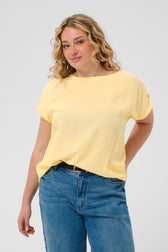 Kaffe Curve Milia Blouse in Yellow