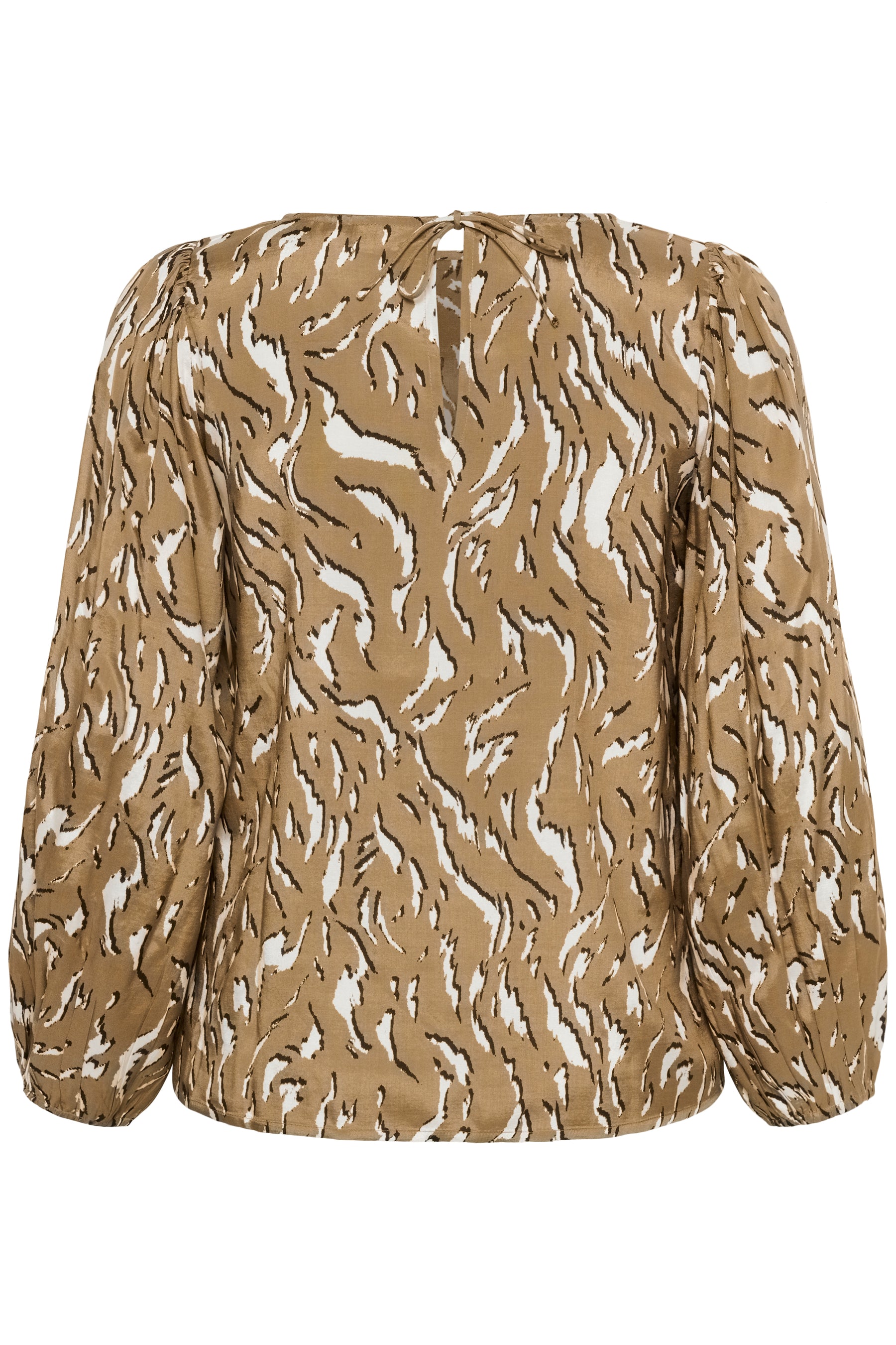 Kaffe Curve Milina Blouse in Tan