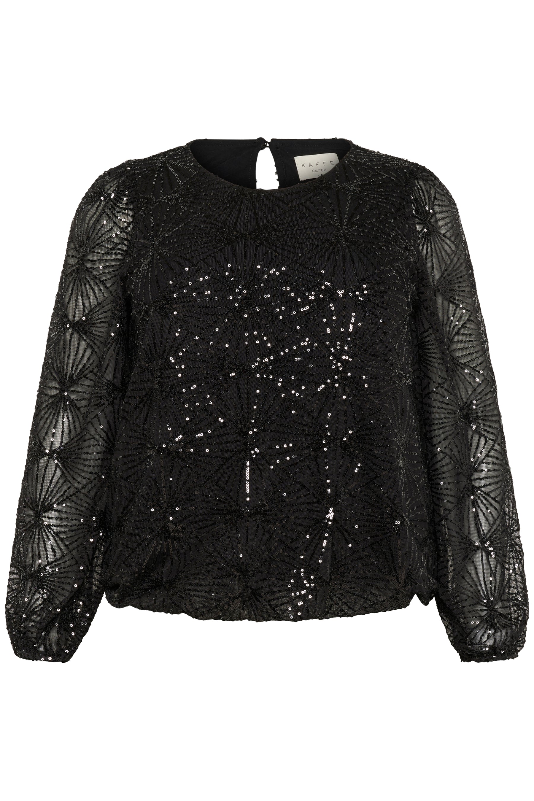 Kaffe Curve Minna Blouse in Black