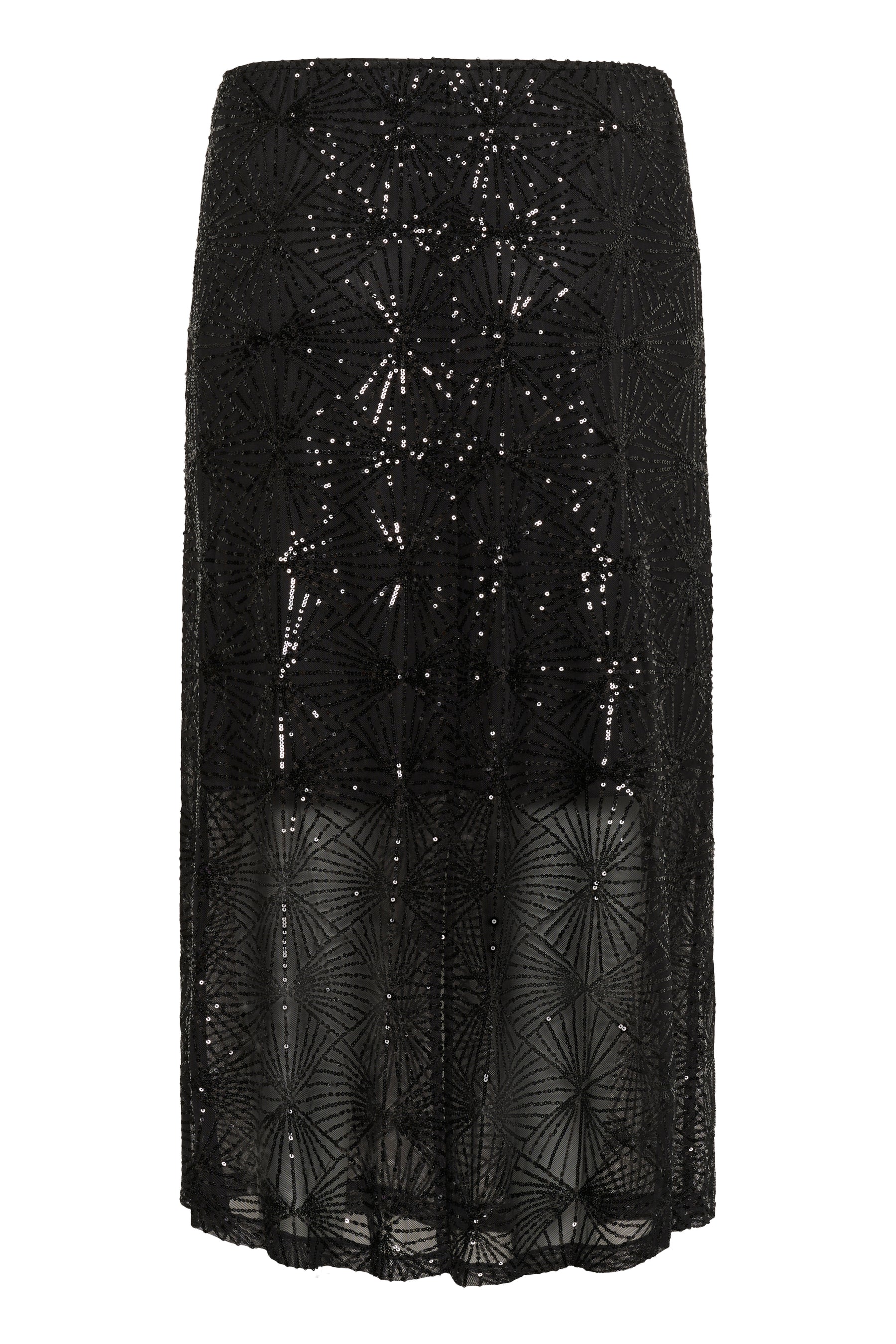 Kaffe Curve Minna Skirt in Black