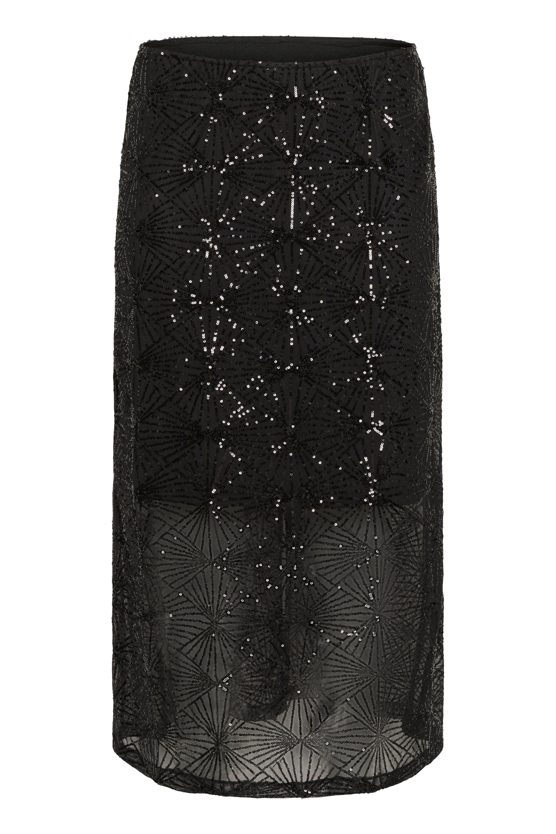 Kaffe Curve Minna Skirt in Black
