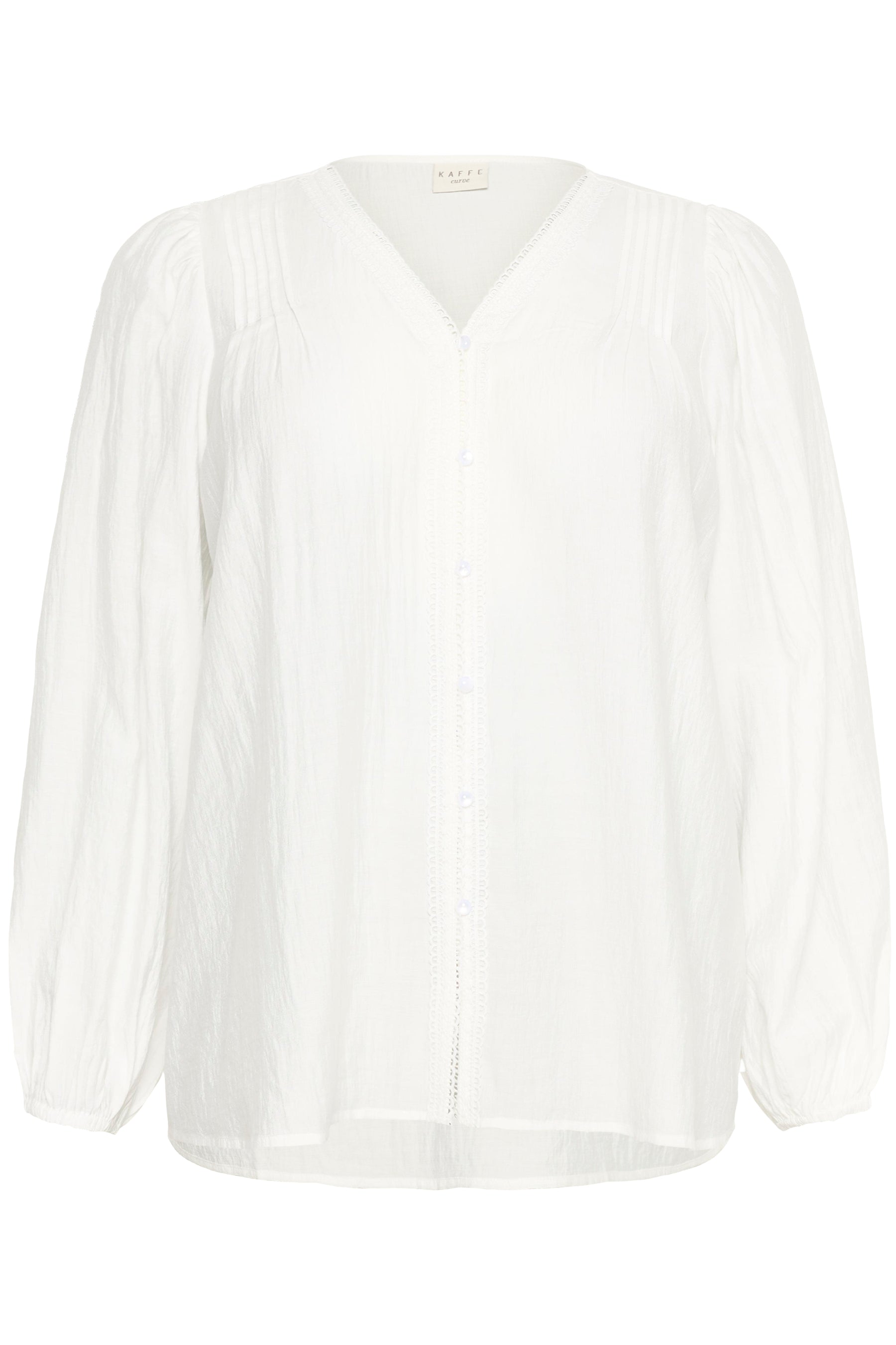 Kaffe Curve Mirana Blouse in White