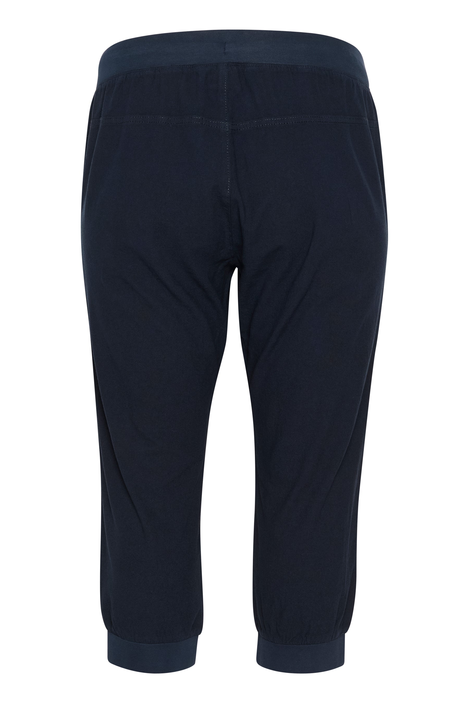 Kaffe Curve Nana Capri Pants in Navy