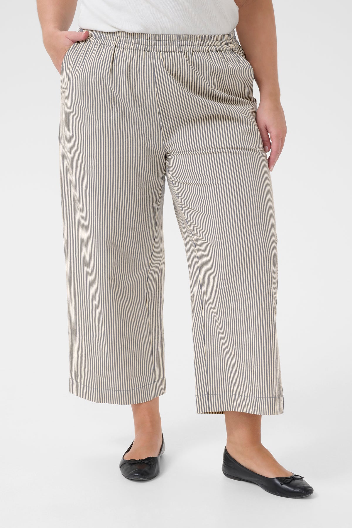 Kaffe Curve Nana Striped Culotte