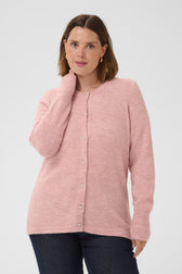 Kaffe Curve Niela Cardigan in Pale Mauve