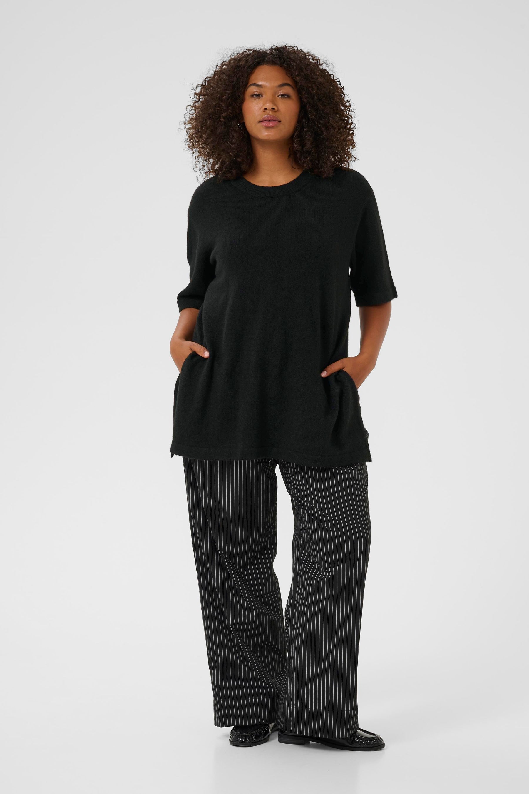 Kaffe Curve Niela Jumper in Black