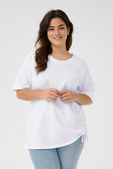 Kaffe Curve Niola T-Shirt in White