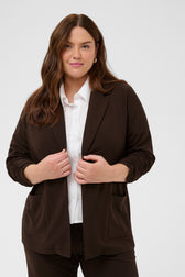 Kaffe Curve Pheolo Blazer in Brown
