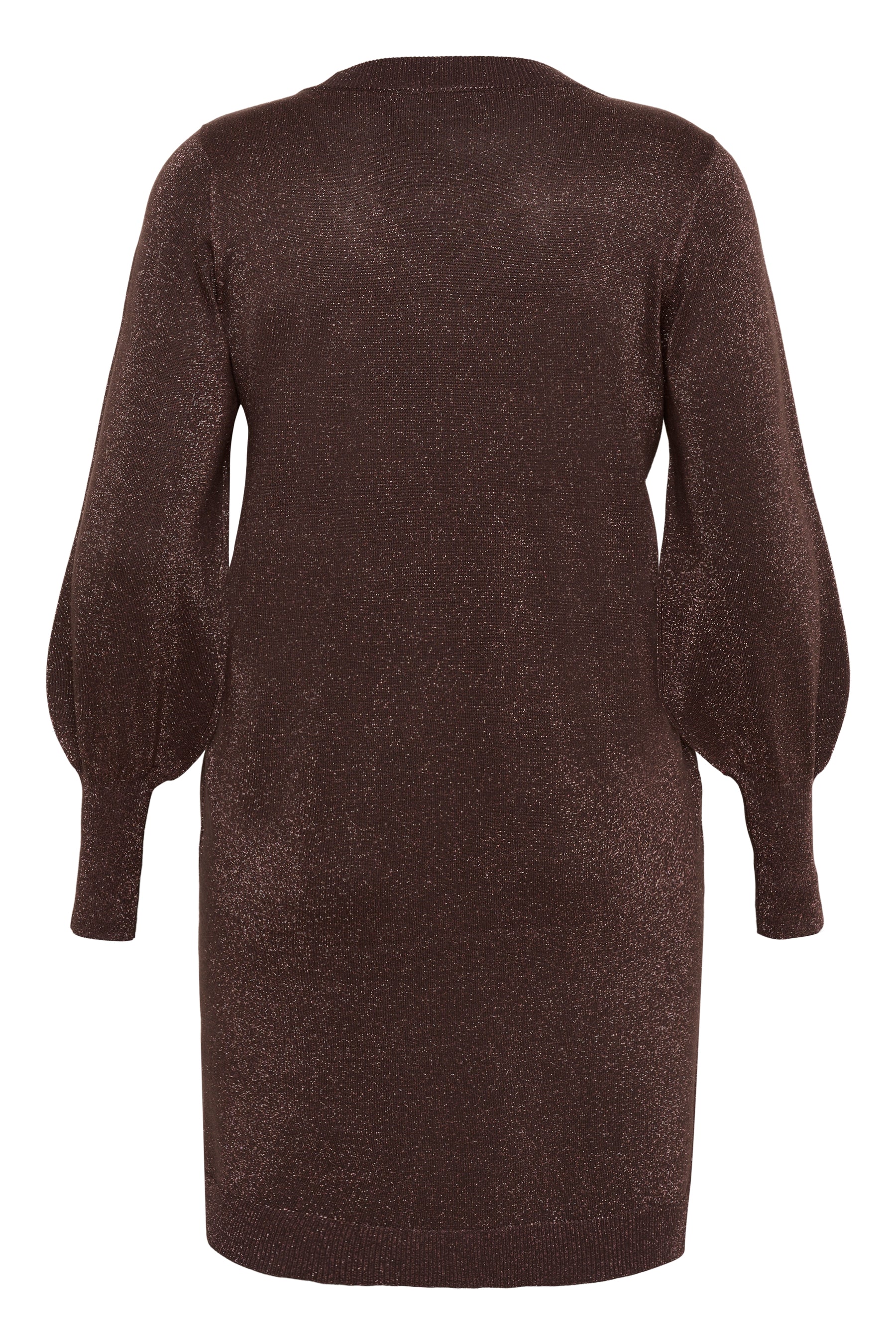 Kaffe Curve Regitta Dress in Chocolate