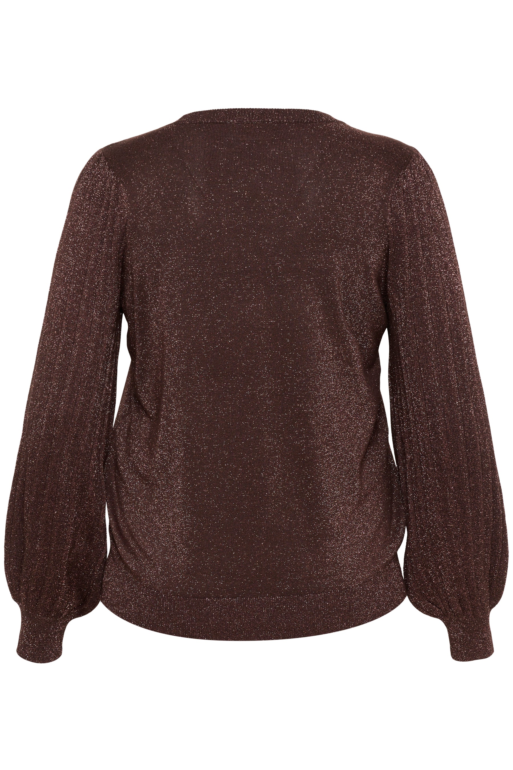 Kaffe Curve Regitta Jumper in Chocolate