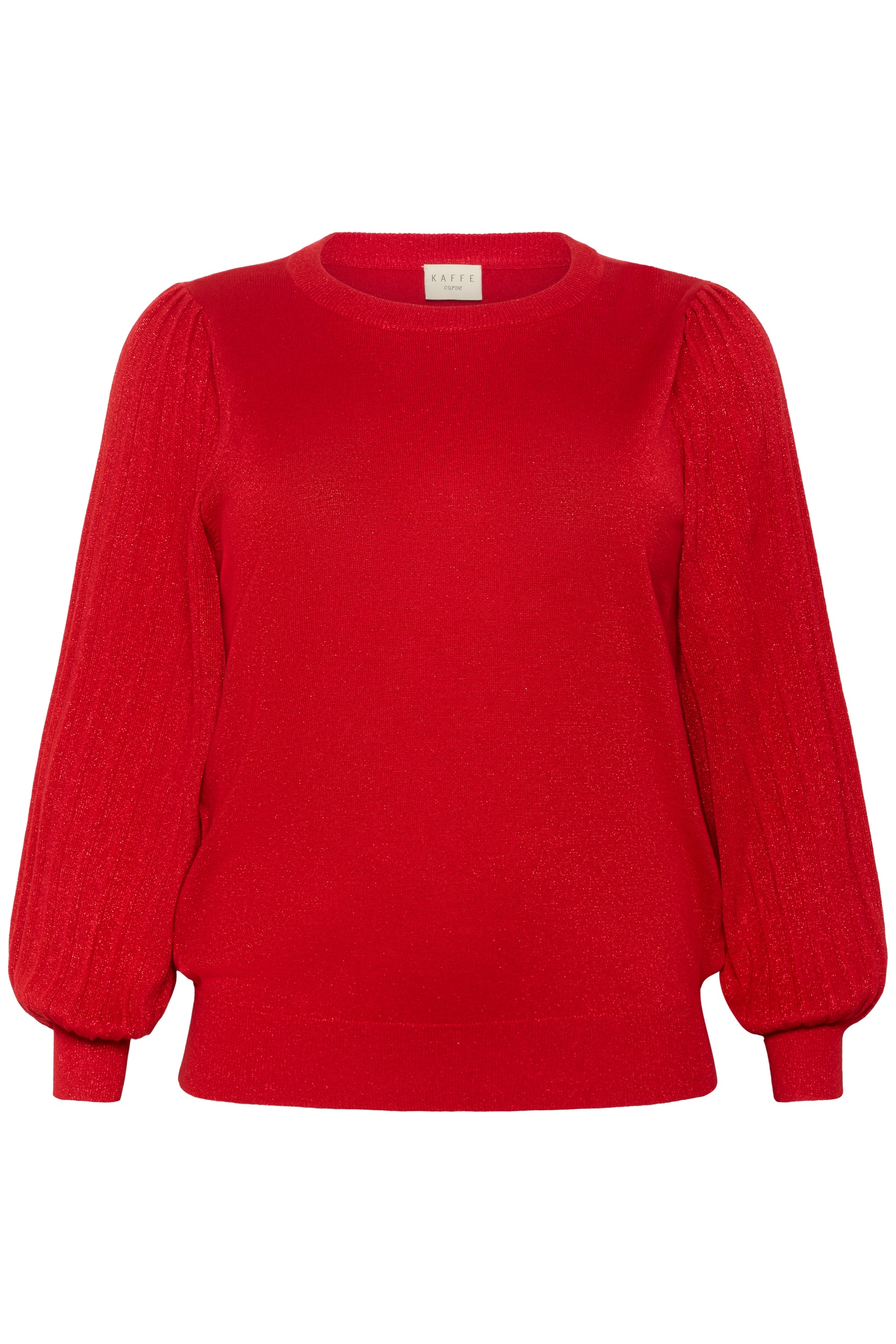Kaffe Curve Regitta Jumper in Red