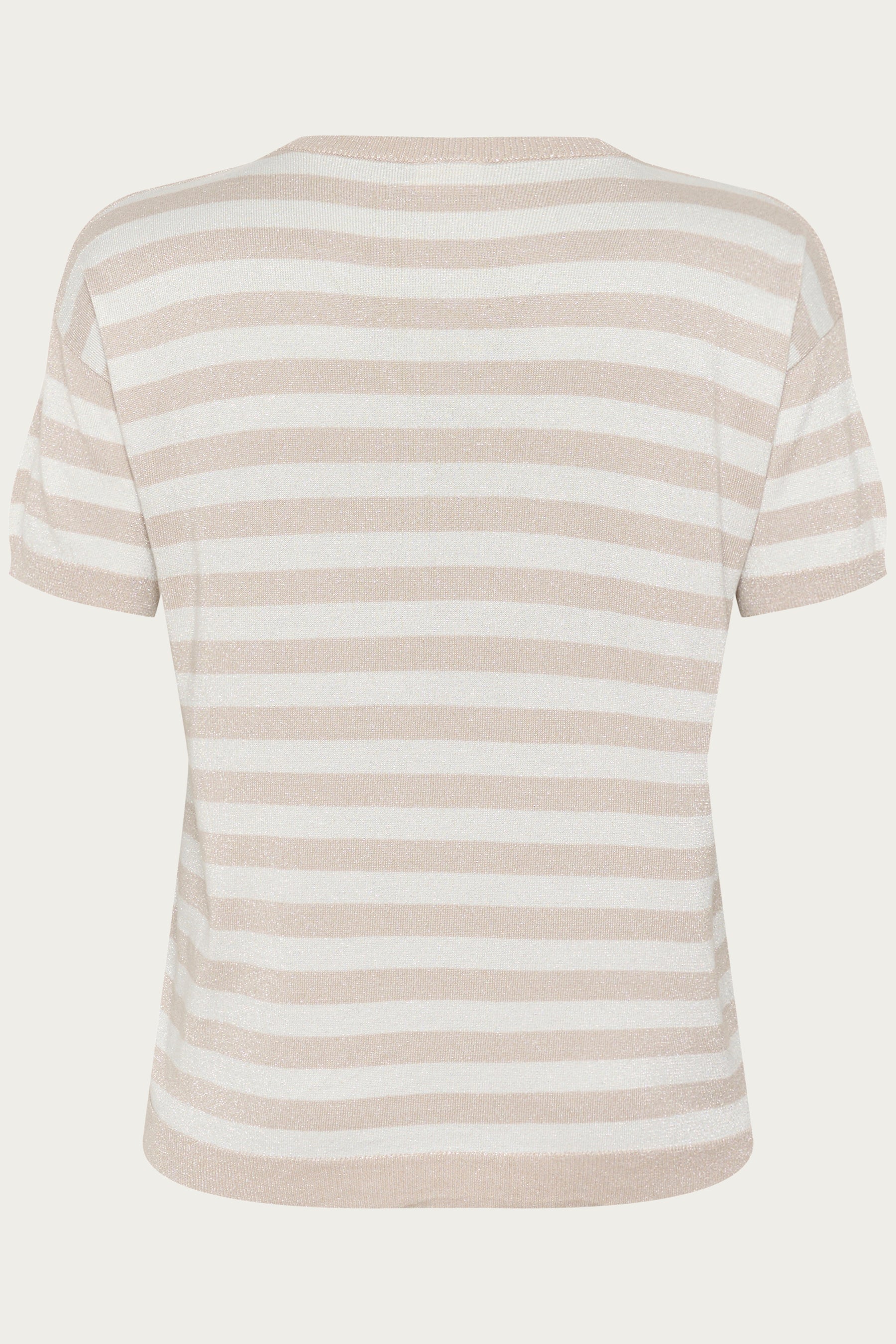 Kaffe Curve Regitta Knit Beige Stripe