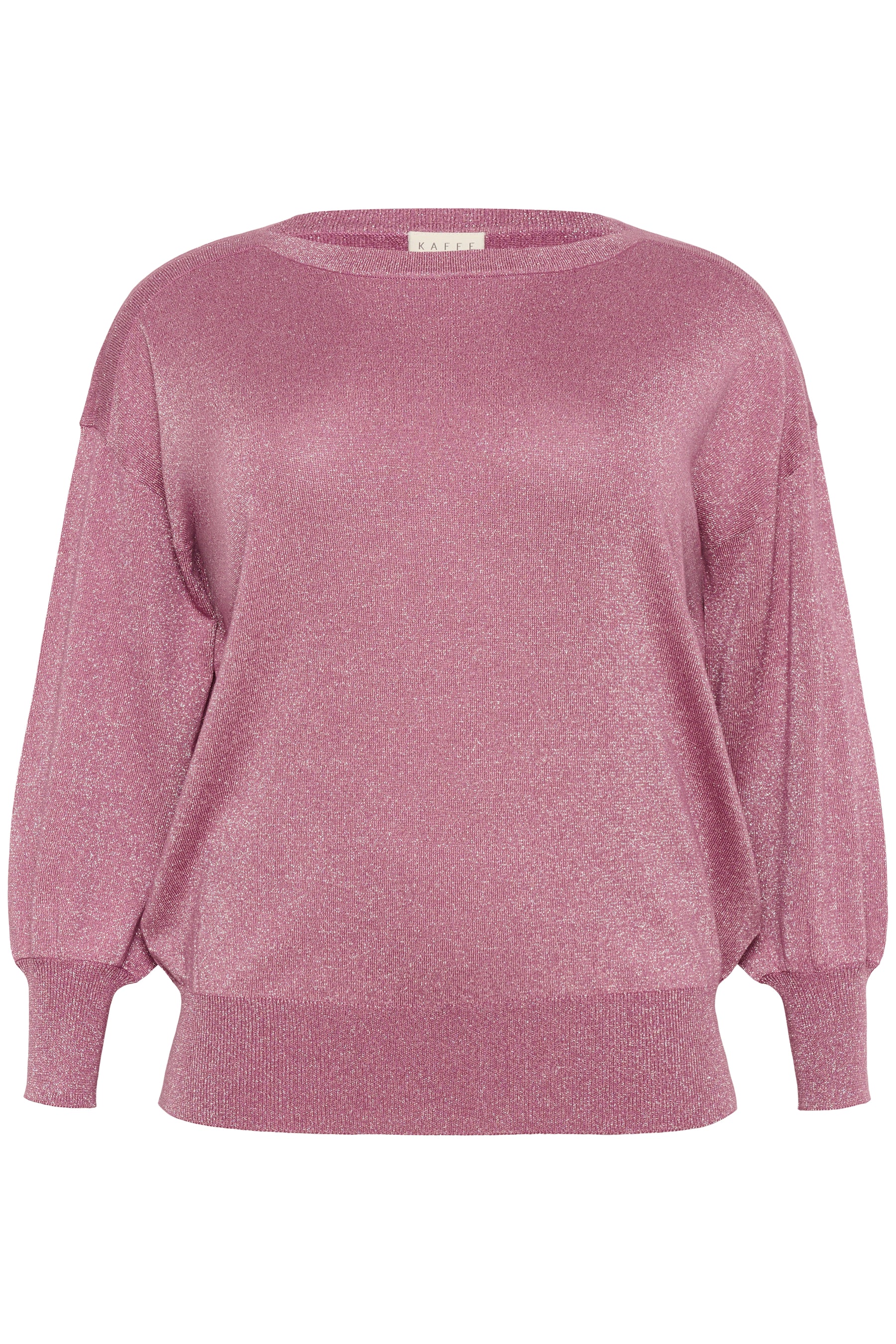 Kaffe Curve Regitta Knit Jumper in Pink