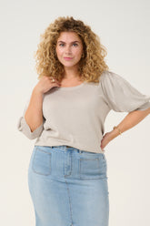 Kaffe Curve Regitta Knit Silver