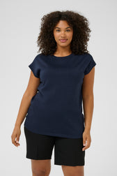 Kaffe Curve Regitta Top Navy