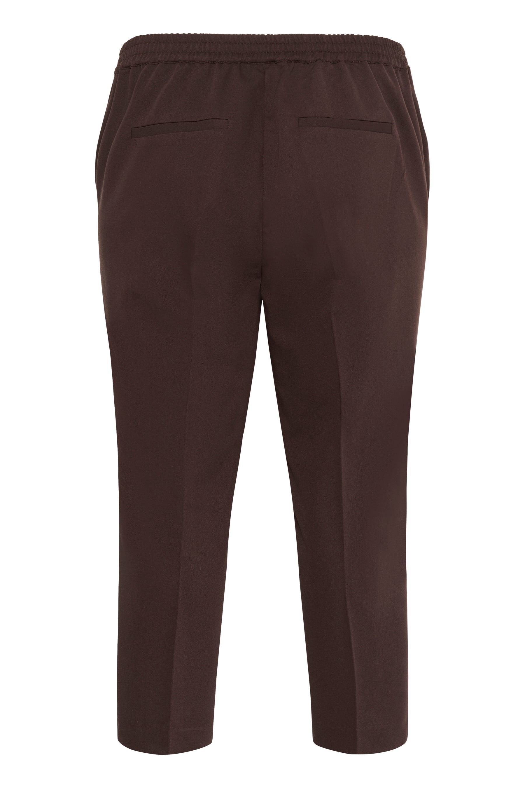 Kaffe Curve Sakira Crop Trousers in Brown