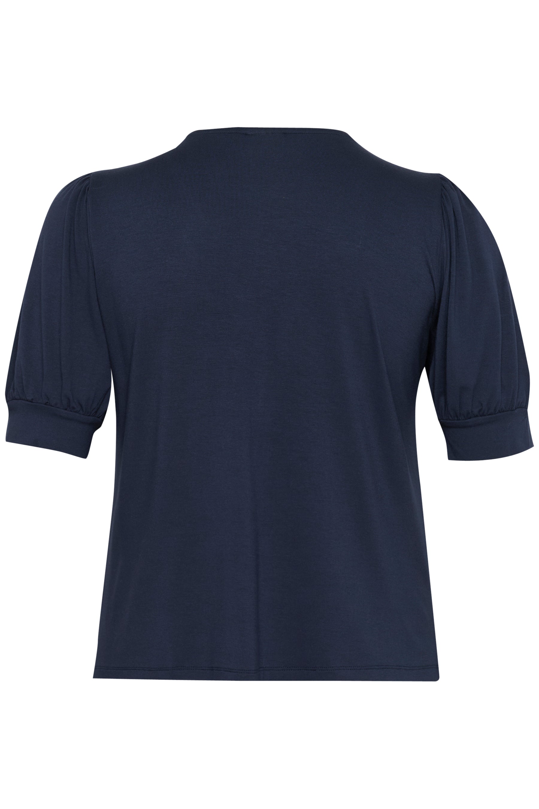 Kaffe Curve Sissy Blouse in Navy