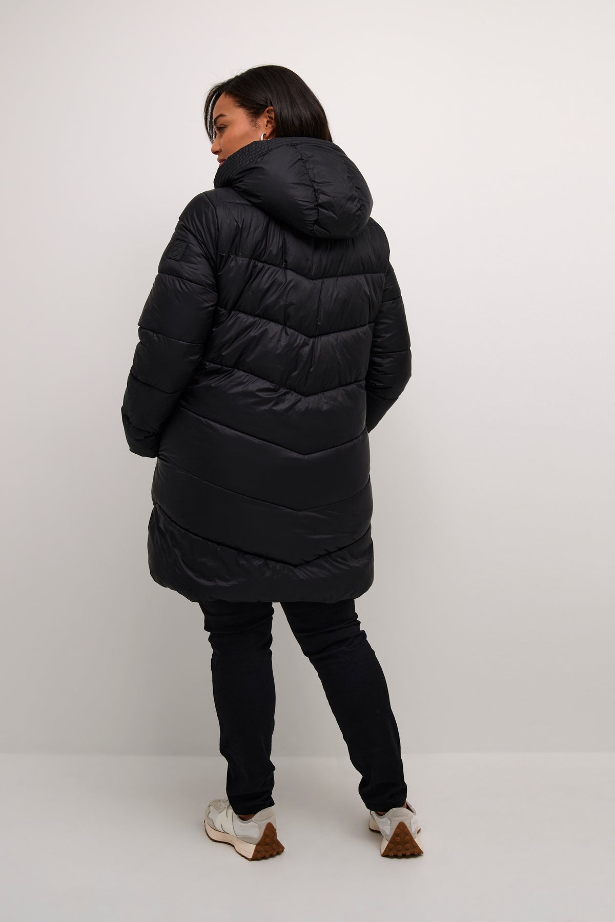 Kaffe Curve Susanna Coat in Black