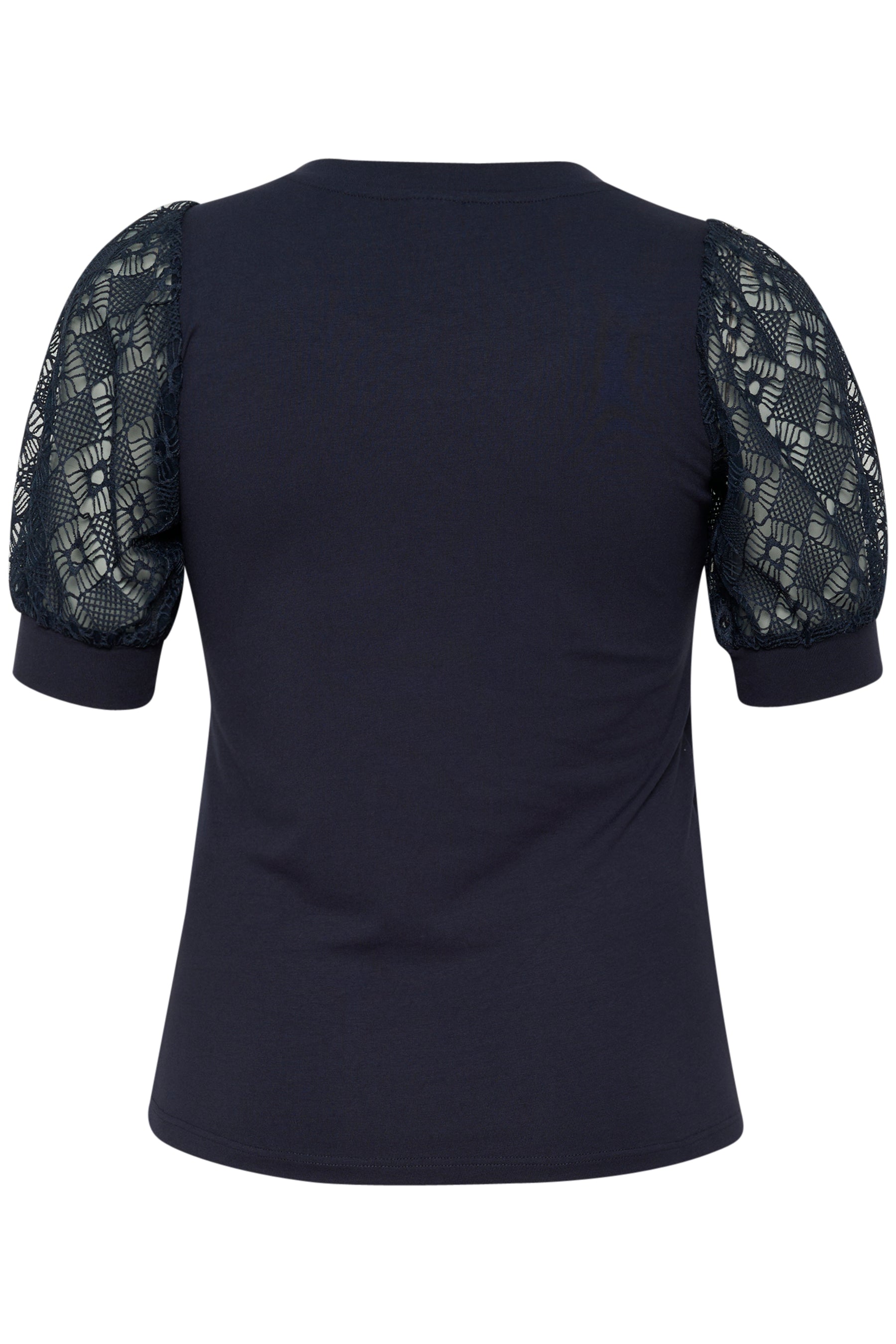 Kaffe Curve Tana T-Shirt in Navy