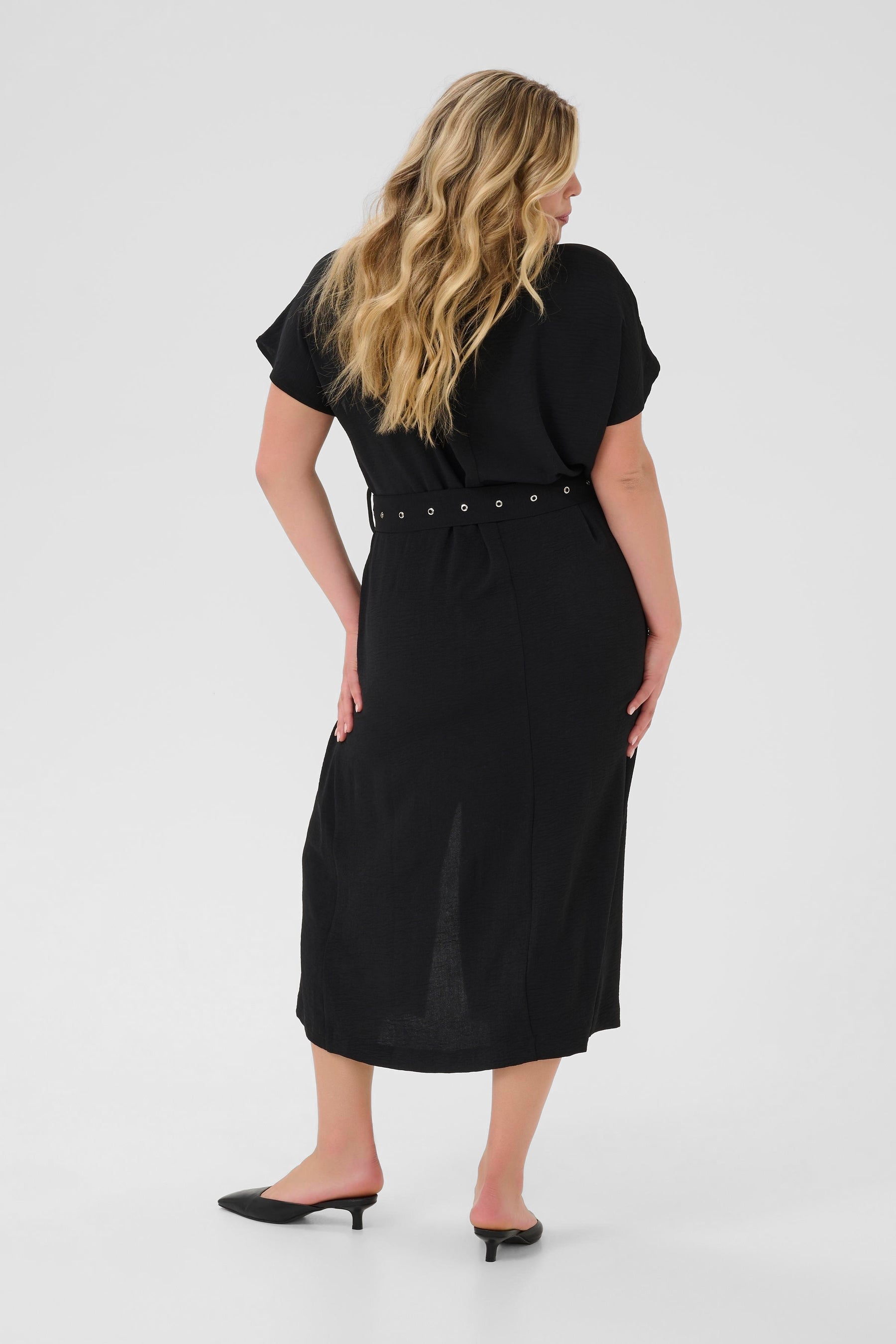Kaffe Curve Tenna Dress in Black