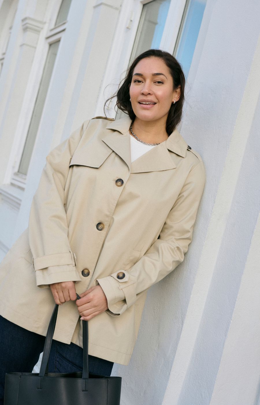 Kaffe Curve Tricia Jacket in Beige