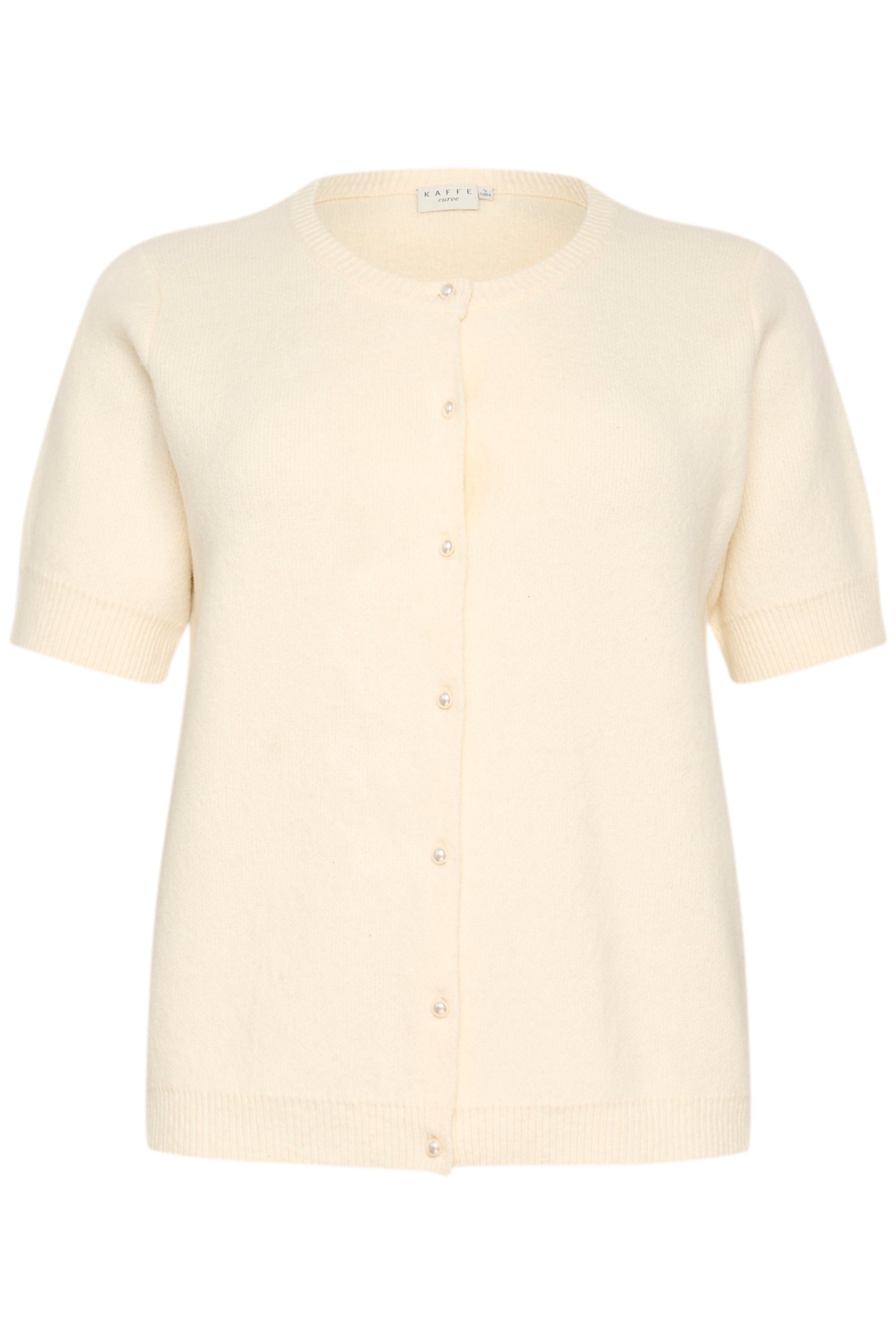 Kaffe Curve Verina Cardigan in Cream