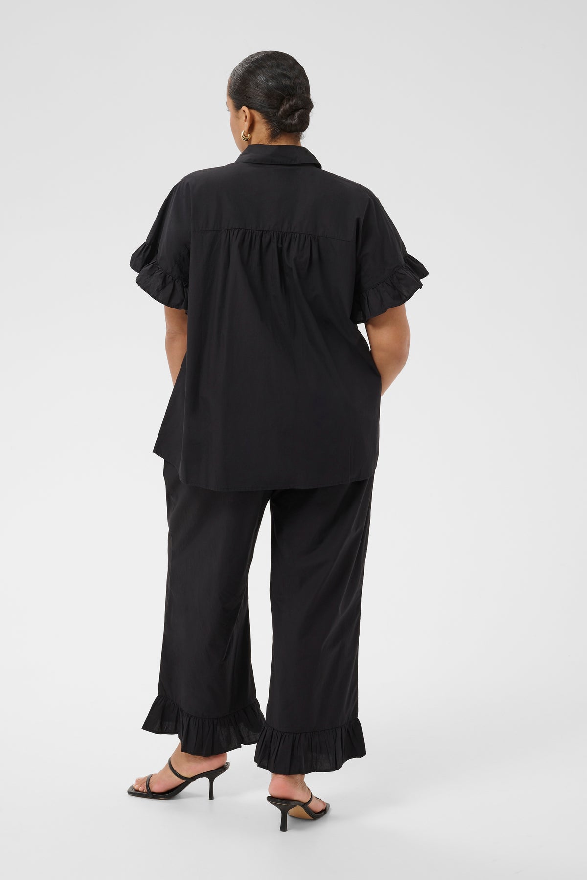 Kaffe Curve Verona Shirt in Black