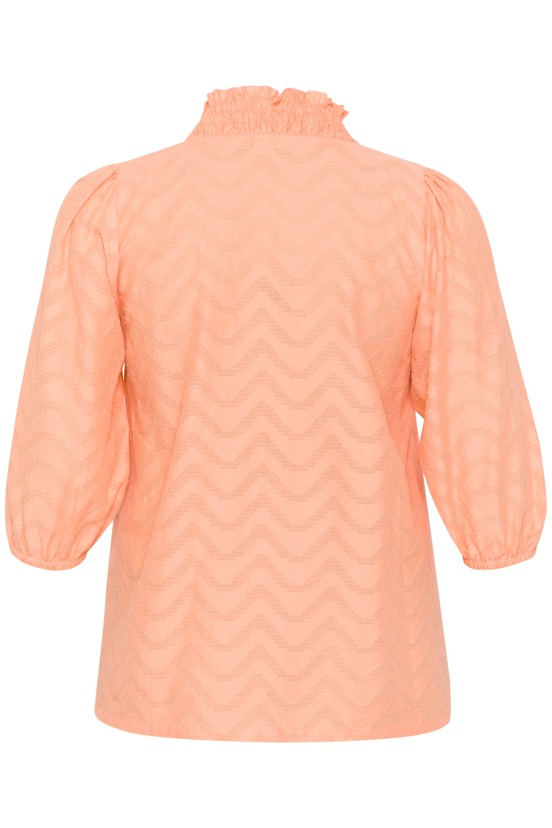 Kaffe Curve Vitana Blouse in Peach