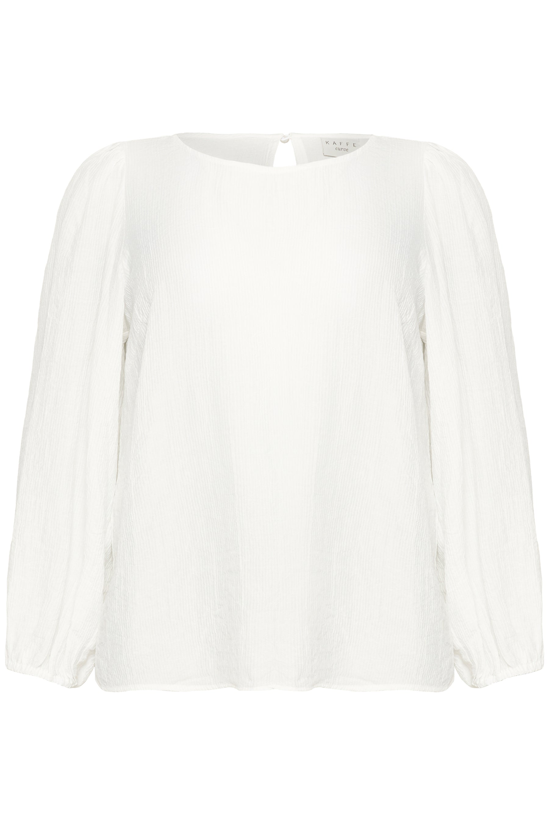 Kaffe Curve Viva Blouse in White