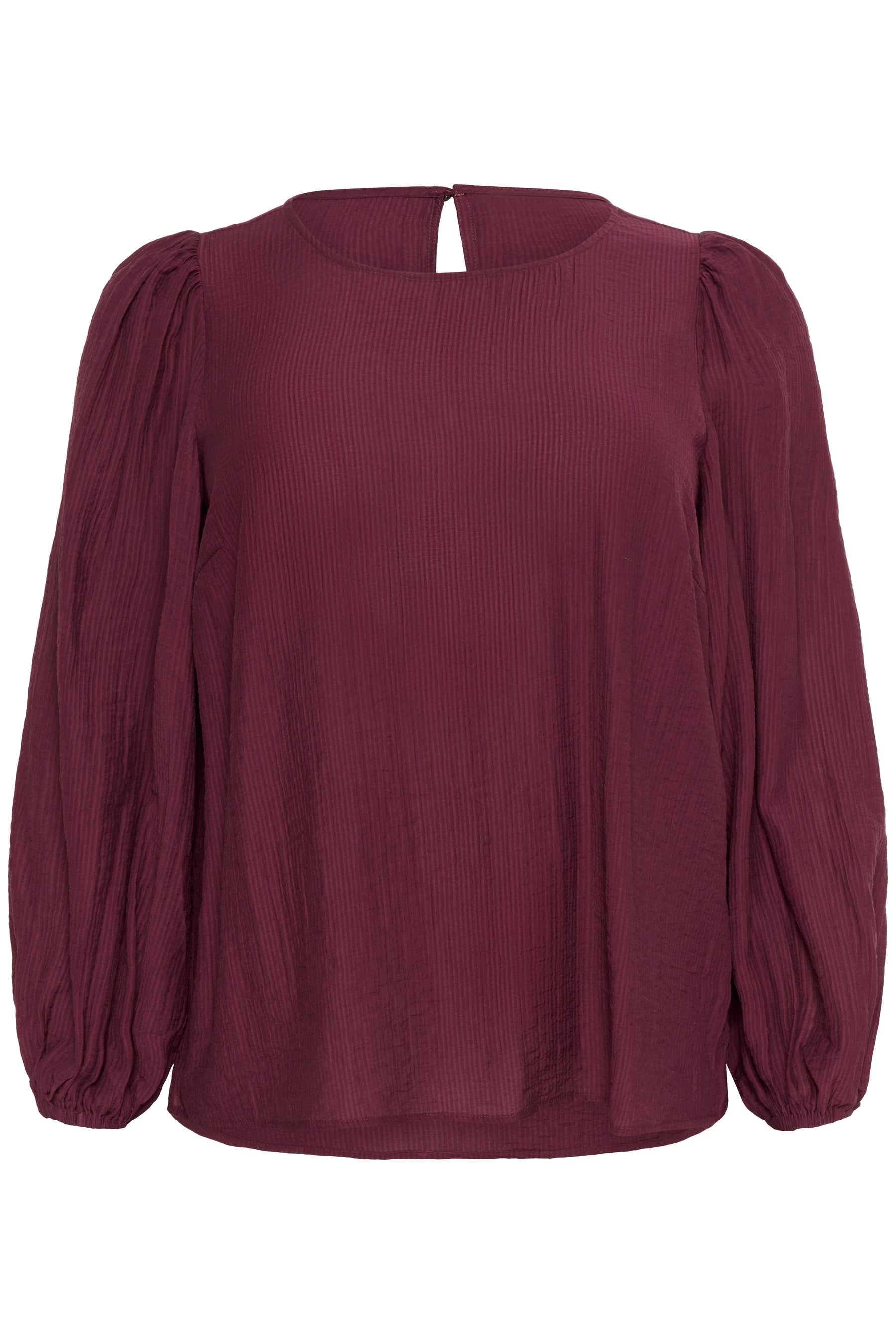 Kaffe Curve Viva Blouse in Wine