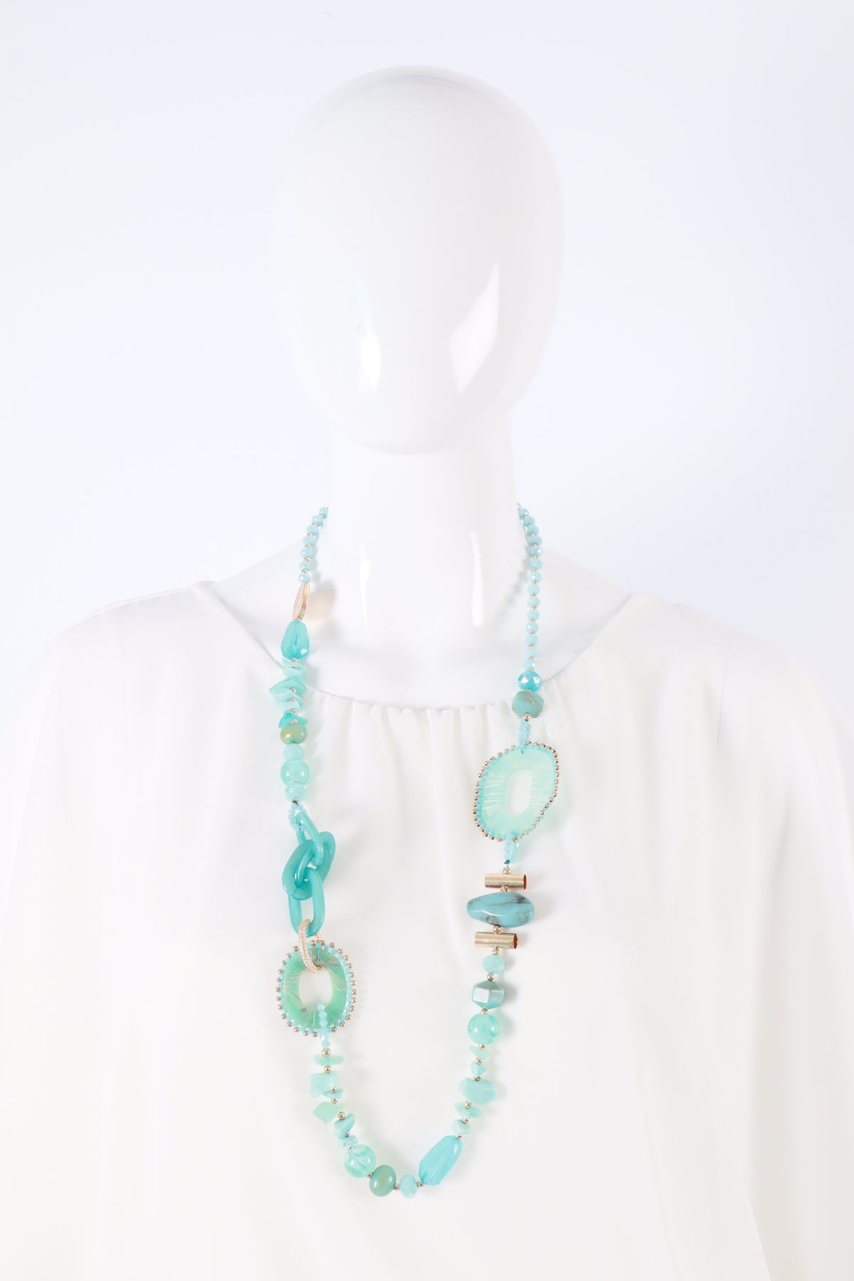Kira Necklace in Blue