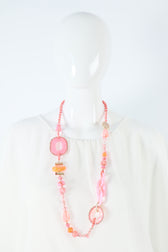 Kira Necklace in Coral