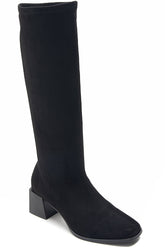 Knee High Boot in Black