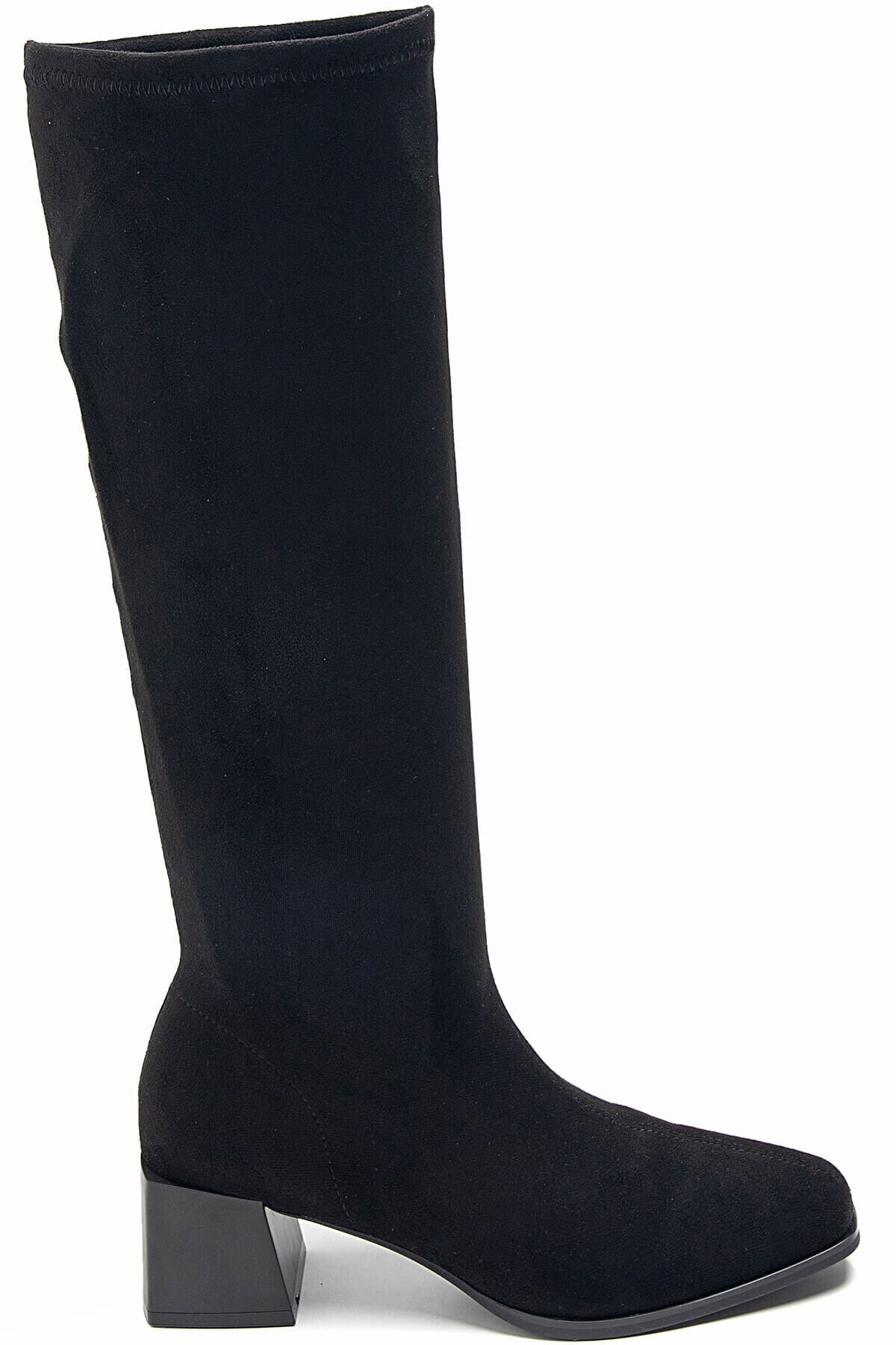 Knee High Boot in Black
