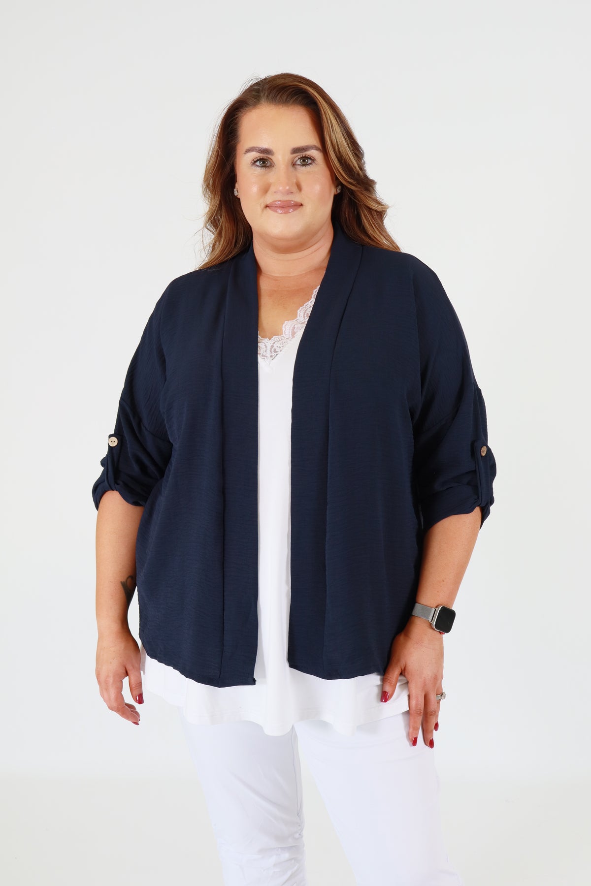 Lainey Cardigan in Navy