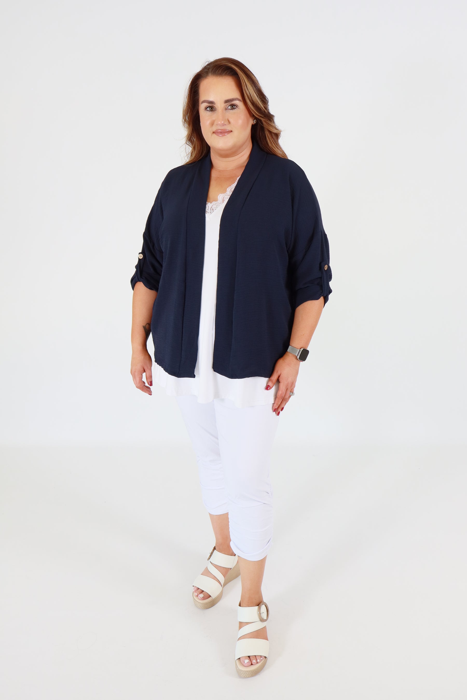 Lainey Cardigan in Navy