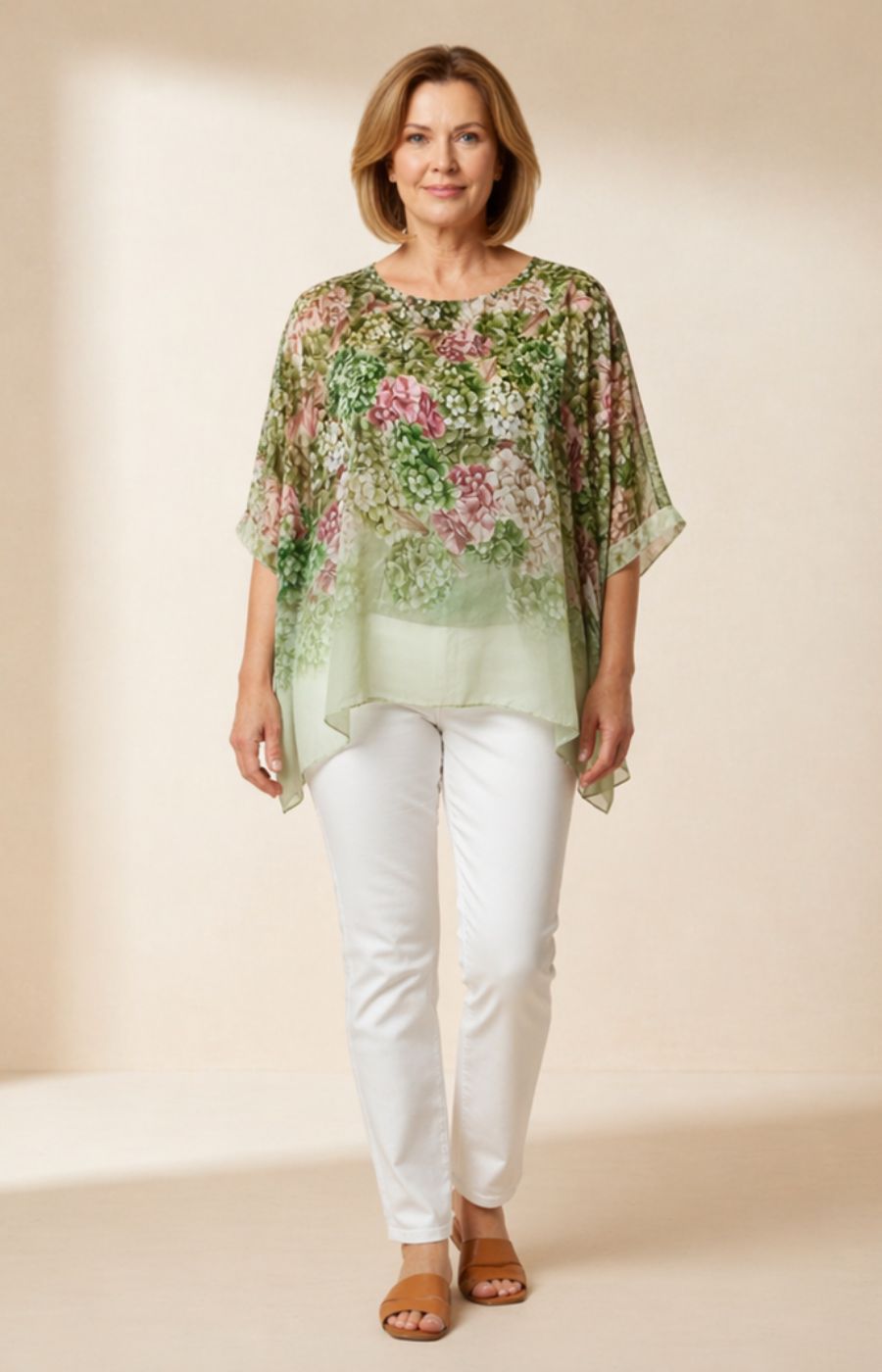 Layla Blouse in Khaki